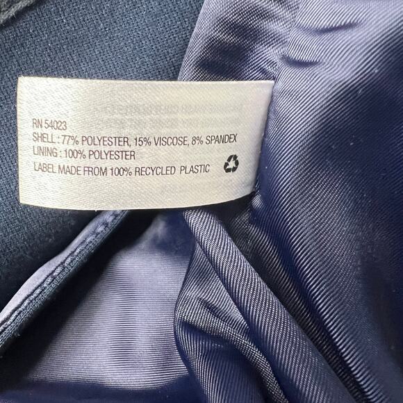 Gap The Academy Blazer Size 2 Button Front Long Sleeve Navy Blue School Boy - Picture 7 of 12